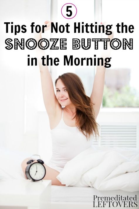 Do you need a little help waking up earlier? These 5 Tips for Not Hitting the Snooze Button in the Morning will make it easier to start your day early. Ways To Wake Up, Wake Up Early, Healthy Morning Routine, Morning Habits, Positive Lifestyle, Early In The Morning, Evening Routine, Getting Up Early, Morning Motivation