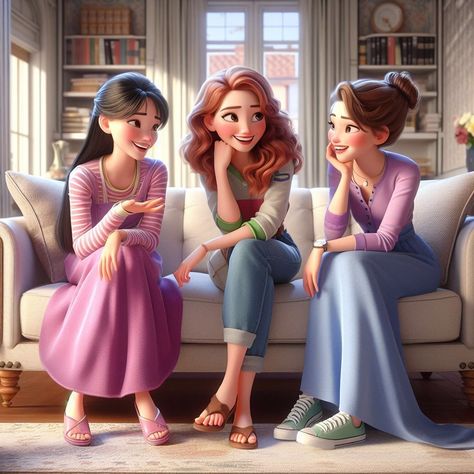 Bible Principles, Make A New Friend, Study The Bible, Best Friends Cartoon, Friends Illustration, Princess Pictures, Friend Cartoon, Disney Princess Pictures, Cute Couple Cartoon