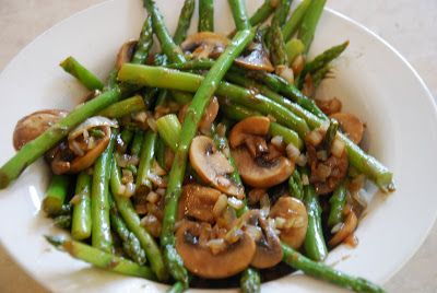 Sauteed Asparagus with Mushrooms Asparagus Mushroom, Sauteed Asparagus, Saute Asparagus, Best Asparagus Recipe, Mixed Veggies, Sautéed Mushrooms, Asparagus And Mushrooms, Mushroom Recipe, Veggie Side Dishes