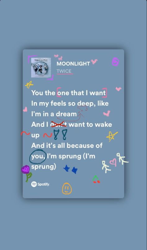 Twice Song Lyrics Wallpaper, Twice Lyrics Aesthetic, Twice Song Lyrics, Twice Lyrics, Iphone Music Player, Cute Couple Text Messages, Twice Songs, Forever My Girl, Music Poster Ideas