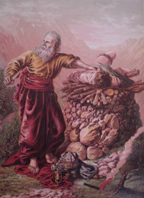 Abraham Offering Isaac as a sacrifice Abraham Offers Isaac, Abraham And Sarah, John Brown, Bible Illustrations, Audio Bible, Bible Pictures, Biblical Art, Islamic Wall Art, Old Testament