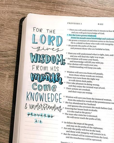 Proverbs Bible Journaling, Proverbs Bible Quotes, Journal Bible Quotes, Bible Journal Notebooks, Bible Journaling For Beginners, Inspire Bible, Esv Bible, Christmas Bible Verses, Bible Journaling Ideas Drawings