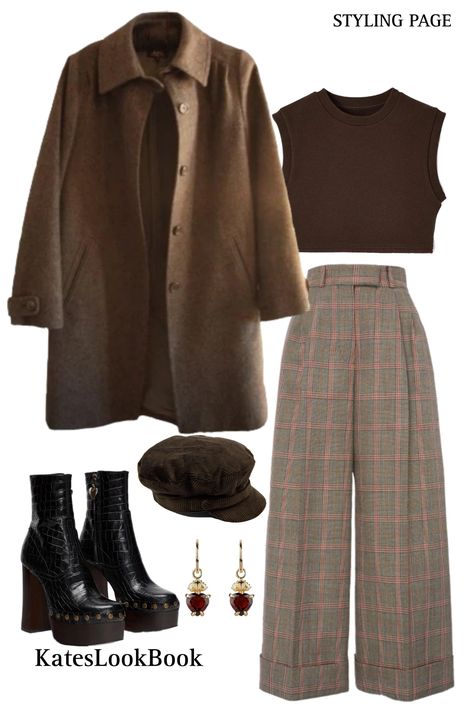 Vintage Grandpa Aesthetic, Retro Core Outfits, Everyday Witch Outfits, Grandpa Clothes Aesthetic, Grandpa Style Aesthetic, Styling Grandpa Sweaters, Outfits With Grandpa Sweaters, Grandpa Core Aesthetic, Hippie Academia