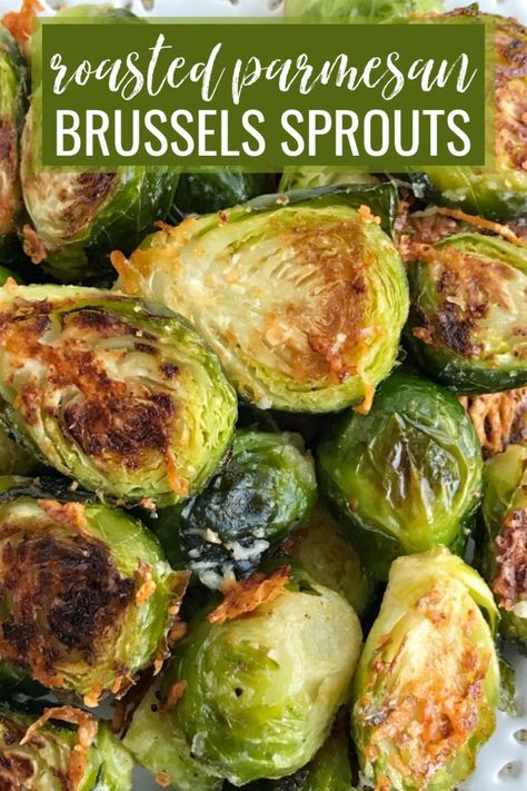 Ww Brussel Sprout Recipes, Weight Watchers Brussel Sprout Recipes, Roasted Parmesan Brussel Sprouts, Parmesan Brussel Sprouts, Oven Roasted Brussel Sprouts, Grilled Brussel Sprouts, Best Brussels Sprouts, Parmesan Brussels Sprouts, Roasted Brussel Sprouts Oven