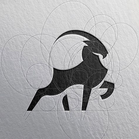 Minimalistic Logos, Goat Logo, Of Logo Design, Modern Minimalist Logo, Logo Design Ideas, Desenho Tattoo, Minimalist Logo Design, Png Vector, Logo Design Trends