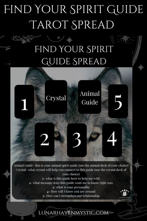 Find Your Spirit Guide Tarot Spread Digital Download Spirit Guide Tarot Spreads, Intuition Practice, Spirit Guide Tarot, Tarot Knowledge, Oracle Spreads, Tarot Reading Spreads, Tarot Board, Tarot Magic, Tarot Card Spreads