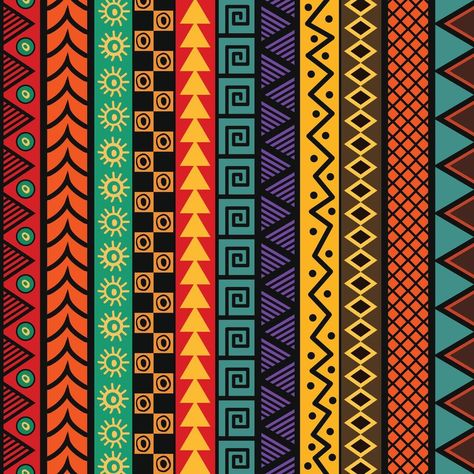 colorful traditional ethnic tribal pattern texture design background African Pattern Design Inspiration, African Motifs, Cultural Patterns, Magazine Design Inspiration, Cultural Background, African Pattern Design, Long Gown Design, Pattern Design Inspiration, Scandinavian Folk Art