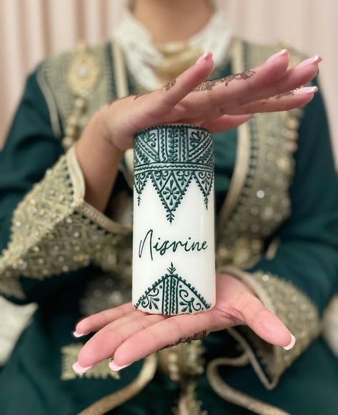 Henna Candles Diy, Moroccan Henna Party, Moroccan Henna, Henna Candles, Henna Night, Henna Party, Nice Photos, Candle Inspiration, Muslim Fashion Outfits