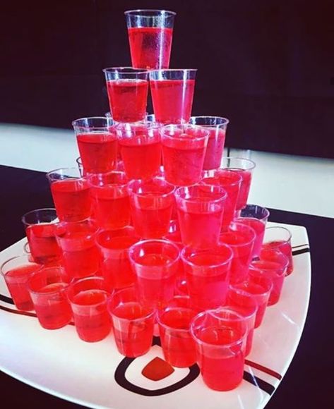 Vodka Jelly Shots, Vodka Jelly, Leavers Party, Jelly Shots, Barbie Theme Party, Halloween 23, Aesthetic Birthday, Barbie Theme, 90s Party