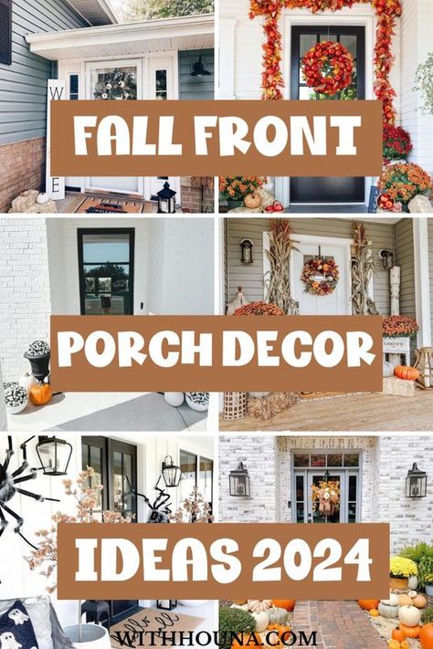 Fall has arrived and if you’re on the hunt for the best fall front porch decor for 2024, you’re in the right place. We’ve got you everything from fall front porch decor ideas, fall front porch decor ideas farmhouse, outdoor fall front porch decor, and more. Fall Home Porch Decor, Fall Porch Decor Modern, Fall Front Porch Decor Planter, Neutral Fall Decor Ideas Front Porch, Fall Front Porch Decor With Crates, Fall Outdoor Deck Decor, Fall Decor Ideas For Outside Front Porch, Fall Farmhouse Front Porch Decor, Boho Fall Front Porch