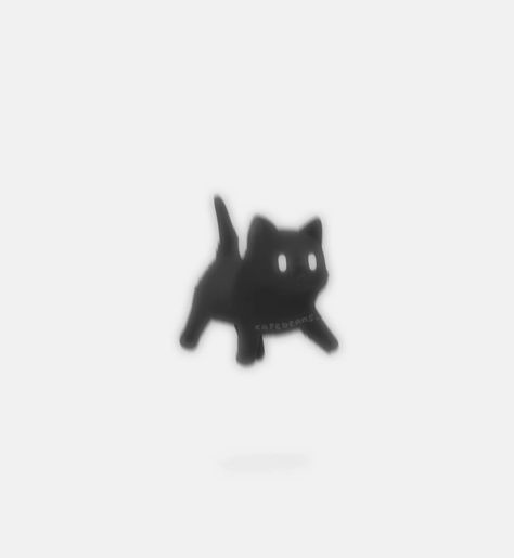 Black Cat Homescreen, Cat Homescreen, Samsung Organization, Scared Black Cat, Scared Cat, Png Icons, Cute Cat, Black Cat, Doodles