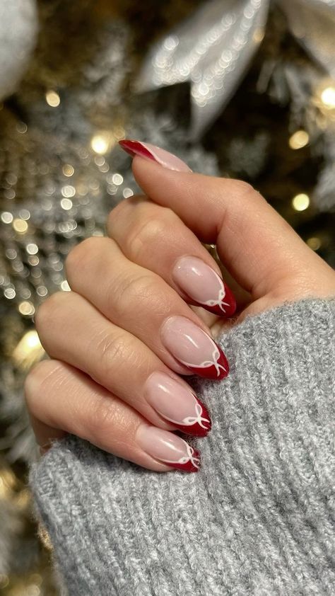 Kutek Disney, Nagel Tips, Girly Acrylic Nails, Casual Nails, Classy Acrylic Nails, Burgundy Nails, Nagel Inspo, Xmas Nails, Christmas Nail