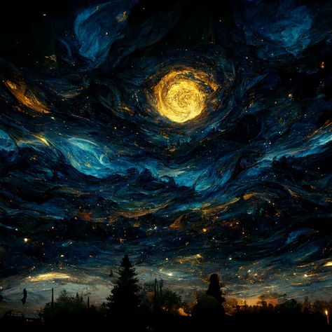 An Artist, Night Sky, Stars, Drawings