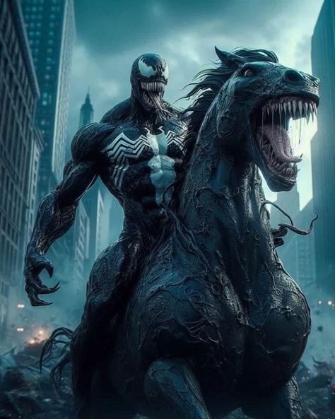 Venom🐍🐍🐲 🐍🐊 for more follow @visionarypixel2 #venom #venom3 #venomhorse #horse #symbios #symbiosis #marvel Venom Horse, Venom Artwork, Venom Photo, Carnage Venom, Venom Comic, Cletus Kasady, Eddie Brock Venom, Venom 2, Woody Harrelson