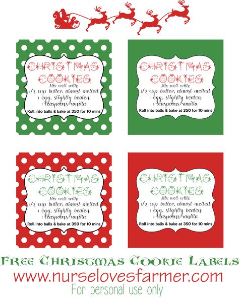 Cookie+Jar+Labels+Printable+Free Cookie Jar Template Free Printable, Recipe Printables, Cookie Jar Gifts, In A Jar Recipes, Cookie Printable, Diy Christmas Cookies, Jar Printable, Christmas Printable Labels, Christmas Cookies Packaging