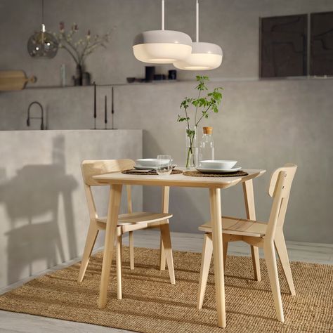 Dining Room - Find Everything You Need For Dining - IKEA Lisabo Table, Birch Dining Table, Betula Pendula, Red Dot Design, Chair Height, Glass Cabinet Doors, Photo Decor, Dining Table Design, Dot Design