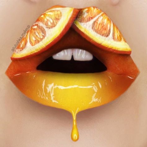 Lemon Lips, Lip References, Funny Lips, Lip Artwork, Pretty Lips, Lip Art Makeup, Prismacolor Art, Nice Lips, Lipstick Art