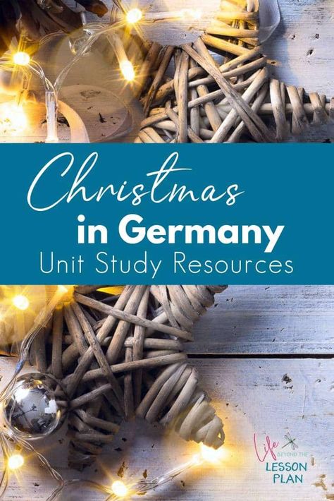 Learn about the history, culture, and Christmas traditions of Germany with this fun and free unit study! #Christmas #holidays #unitstudies #homeschool Free Unit Study, Germany For Kids, German Christmas Traditions, Homeschool Holidays, Christmas In Germany, Christmas Units, Christmas Cookbook, Study Resources, German Christmas