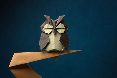 Birds Origami, Easter Origami, Cat Origami, Origami Game, Owl Origami, Craft Origami, Owl Paper, Jungle Decorations, Paper Owls