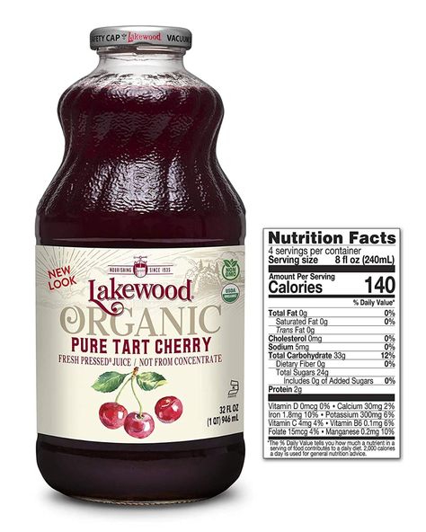 Amazon.com : Lakewood, Organic Pure Cherry Tart Juice, 32 oz : Fruit Juices : Grocery & Gourmet Food Tart Cherry Juice Benefits, Cherry Juice Benefits, Cranberry Juice Benefits, Juice Aesthetic, Pure Cranberry Juice, Juice Benefits, Juice Carton, Tart Cherry Juice, Fresh Beets