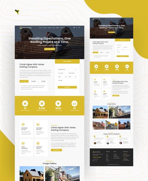 Roofing Company, Webpage Design, Our Services, Seo Tips, Ui Ux Design, Black Bear, User Interface, Ui Design, Landing Page