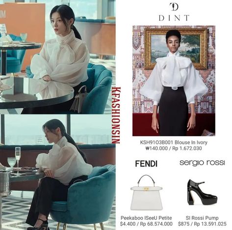 Fendi Peekaboo Iseeu, Drama Clothes, Classy Going Out Outfits, Chic Black Outfits, Korean Fashion Work, Casual Elegant Style, Korean Fits, Chinese Fashion Street, My Demon