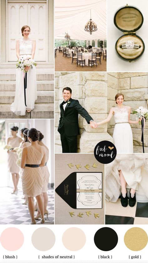 city wedding | neutral and black with hint of blush wedding colours palette Blush Black Wedding, Colours Palette, Wedding Motif, Wedding Neutral, Blush Wedding Colors, Wedding Color Scheme, Best Wedding Colors, Gold Wedding Colors, Neutral Wedding Colors