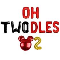 Check this out at Amazon Oh Twodles Birthday Party, Twodles Birthday Party, 2nd Birthday Party Decorations, Oh Twodles Birthday, Mylar Letter Balloons, Oh Twodles, Twodles Birthday, Mickey Mouse Balloons, Minnie Mouse Birthday Decorations