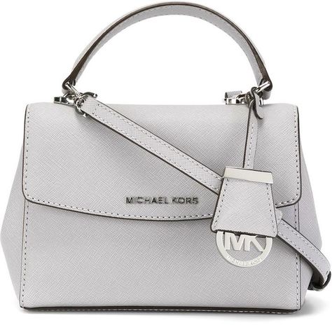 Leather Silver, Cross Body Bag, Grey Leather, Body Bag, Cross Body, Top Handle Bag, Michael Kors, Shoulder Bag, Wallet