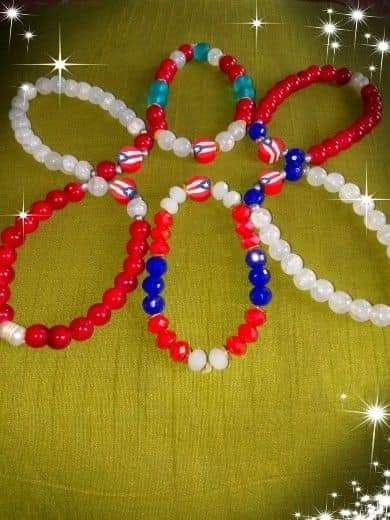 Inspired Bracelets, Puerto Rican Pride, Puerto Rican, Clay Beads, Lokai Bracelet, Live Lokai Bracelet, Puerto Rico, Macrame, Beads