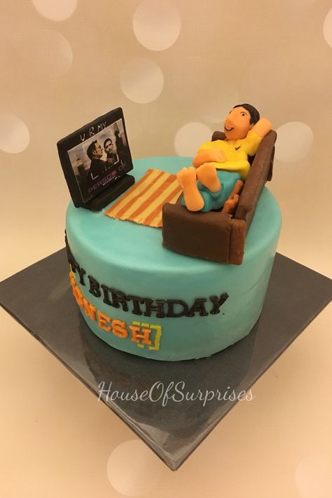 Dads Birthday Cake Ideas, Funny Cake Ideas For Men, Birthday Cake For Father Ideas, Dad Cake Ideas, Bday Cake For Dad, Retirement Cake Ideas For Men, Retirement Theme Cake, Cake For Father, Birthday Cake For Papa