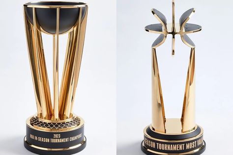 NBA In-Season Tournament Trophy: What are the new tournament trophies and who will be getting them? | Daily Sports Check more at https://www.dailysports.press/football/nba-in-season-tournament-trophy-what-are-the-new-tournament-trophies-and-who-will-be-getting-them-daily-sports/ Basketball Trophy, Basketball Trophies, Basketball Championship, Trophy Design, College Basketball, Nba, Basketball, Crown, Football