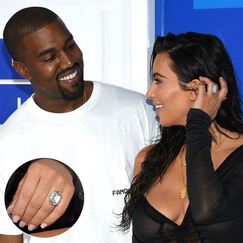 Kanye West, Kim Kardashian West Kim Kardashian Engagement Ring, Most Expensive Ring, Most Expensive Engagement Ring, Kim Kardashian Wedding, Expensive Engagement Rings, Expensive Rings, Kim Kardashian And Kanye, Flawless Diamond, Alex Rodriguez