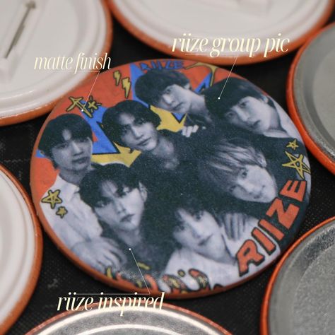 they be looking at you, asking to get this pin.. RIIZE IN GROUP PIC 2.25 Inched PINBACK BUTTON ORDERS OPEN ON 07.07 ETSY SHOP LINK ON THE BIO #kpop #riize #pinbuttons #smallbusiness #kpopmerch #smentertainment #briize #shotaro #eunseok #sungchan #wonbin #seunghan #sohee #anton #briize Kpop Design, Group Pic, Won Bin, Pin Button, Kpop Merch, Group Photo, Pinback Button, Group Photos, Button Pins