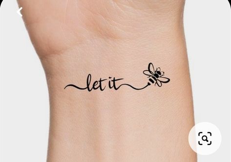 Cycling Tattoo, Easy Tattoo, Let It Bee, Heart Temporary Tattoos, Calm Art, Tasteful Tattoos, Matching Couple Tattoos, Bee Tattoo, Girly Tattoos