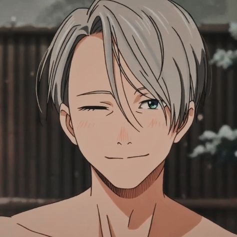 Victor Nikiforov, Yuri On Ice, White Hair, Anime Character, Hair, Anime, White