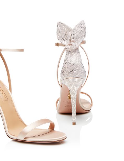 Aquazzura Shoes, Footwear For Women, Cinderella Shoes, Luxury Footwear, Crystal Sandals, Fashion High Heels, Powder Pink, Up Shoes, Shoes For Women