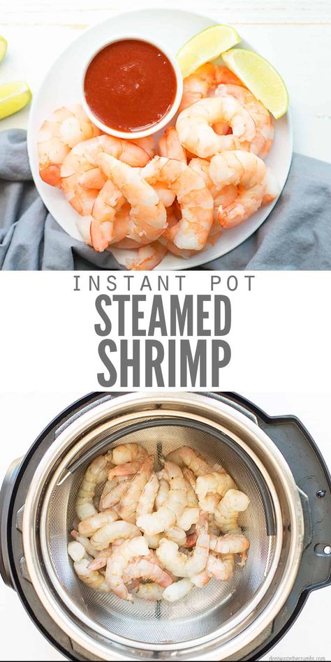 Steamed Shrimp Recipe, Frozen Shrimp Recipes, Ways To Cook Shrimp, Instant Pot Steam, Summer Shrimp, Lime Shrimp Recipes, Cook Shrimp, Steamed Shrimp, Frozen Summer