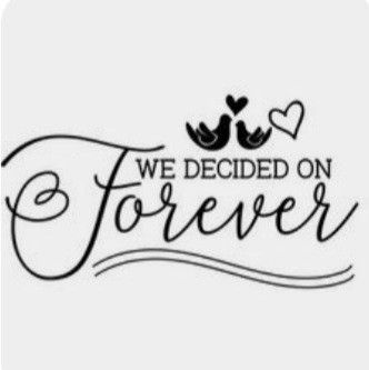 Soon To Be Mr And Mrs Quotes, We Decided On Forever Quotes, Forever Together Quotes, Wedding Couple Quotes, Love Quote Wedding, Quotes About Marriage, We Decided On Forever, Wedding Sayings, Forever Quotes