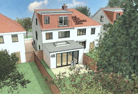 Loft Conversion Layout Floor Plans, Loft Conversion Before And After, Loft Conversion Uk, Loft Conversion Hip To Gable, Loft Conversion Ideas Layout, Loft Conversion Balcony, Dormer Conversion, Semi Detached House Extension, Loft Conversion Layout