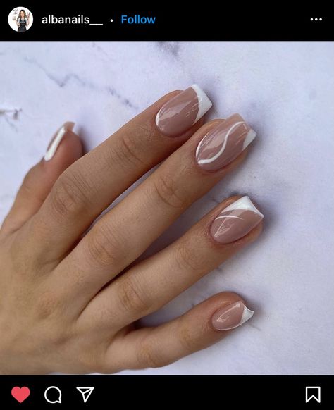 Uñas Aesthetic, Pretty Nail Colors, Nagellack Trends, Tropical Nails, Short Gel Nails, French Manicure Nails, Rose Cream, Cream Puff, Blush Nails