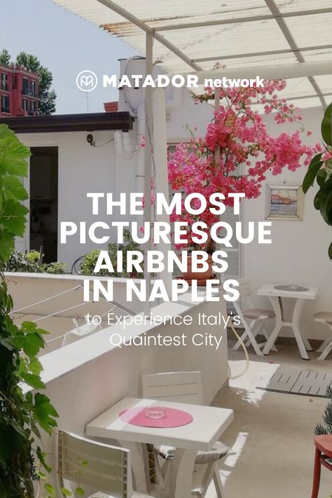 Whether you’re visiting to discover its history or just to eat some delicious pizza, these Naples Airbnbs put you close to the best of the city. Italian Airbnb, Best Airbnbs In Italy, Best Restaurants In Naples Italy, Rome Airbnb, Nice France Airbnb, Italy Airbnb, San Gennaro, Solo Vacation, Airbnb Rentals