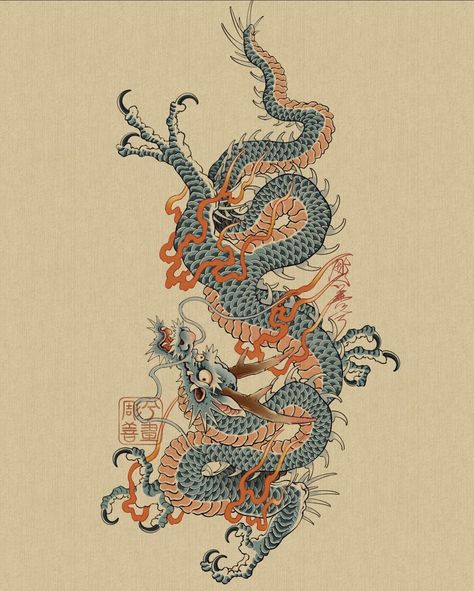 Ox Tattoo, Traditional Japanese Dragon, Dragon Reference, Dragon Tattoo Arm, Dragon Sleeve, Japanese Flower Tattoo, Samurai Tattoo Design, Japanese Dragon Tattoo, Dragon Sleeve Tattoos