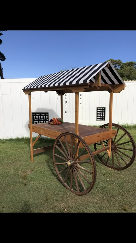 Thela Cart Design, Vegetable Cart, Vendor Cart, Farmers Market Stand, Wood Cart, Farmers Market Display, Craft Market Display, Candy Stand, Outdoor Grill Station