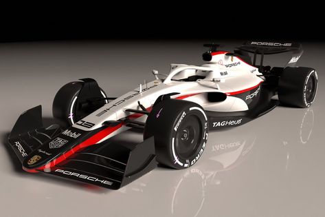 Porsche F1 Livery, Porsche F1 Car, Porsche F1 Concept, F1 Engineering, F1 Car Design, F1 Porsche, Porsche F1, F1 Livery, Race Livery