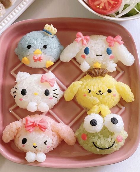 Hello Kitty Restaurant, Kreative Snacks, Karakter Sanrio, Kawaii Cooking, Cute Baking, Cute Snacks, Cute Food Art, Läcker Mat, Hello Kitty Birthday