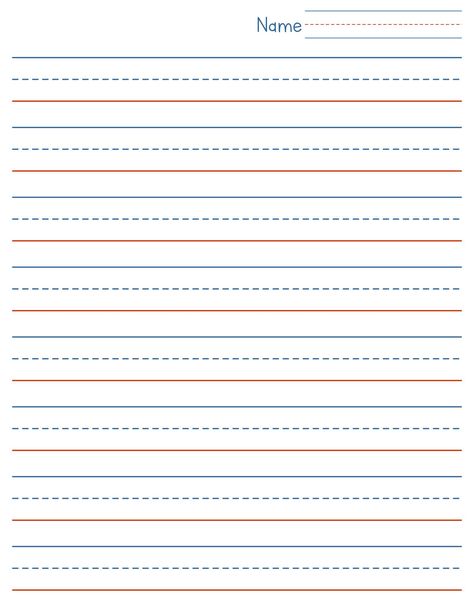 Printable Practice Writing Sheets, Kindergarten Paper, Kindergarten Writing Paper Printable, Printable Writing Paper For Kids, Lined Paper For Kindergarten Writing, Kindergarten Paper Printable, Kindergarten Lined Paper Free Printable, Writing Sheets For Kindergarten, Writing For Kindergarten Free Printable