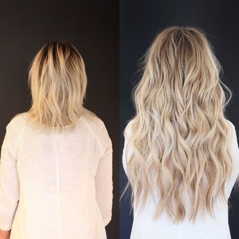 (ad) What are the 3 types of hair extensions? Long Hair Extensions Before And After, Natural Blonde Extensions, Short Hair To Extensions, Nbr Extensions Before After, How To Blend Extensions With Short Hair, Blonde Extensions Before And After, Hand Tied Extensions Before And After, Short Hair Extensions Before And After, Long Extension Hairstyles