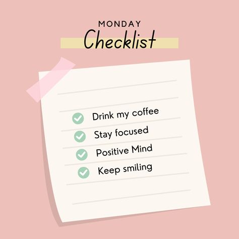 Monday Checklist! What is on your Monday checklist? Healing Mindset, Advertising Campaign Design, Ads Agency, Social Media Checklist, Ads Instagram, Youtube Ads, Business Motivational Quotes, Quotes Instagram, Life Journey