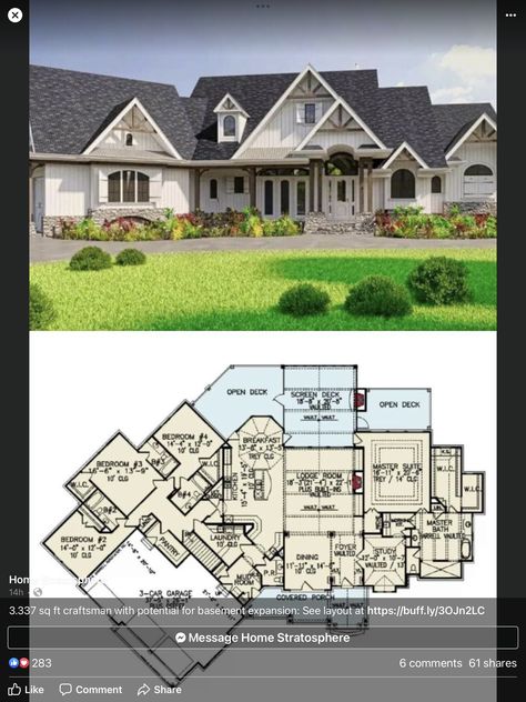 45 Degree House Plans, 45 Degree Angle House Plans, Floor Plan With Elevator, Angled House Plans, House Plans With Elevators, Angled House, Elevator House, Open Concept House Plans, Two Story Craftsman